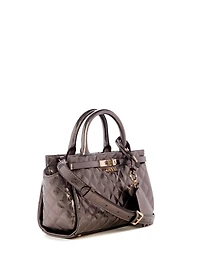 Idra Small Faux-Leather Satchel