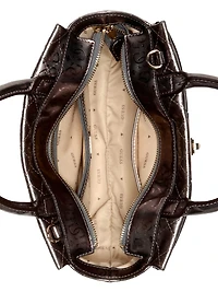 Idra Small Faux-Leather Satchel