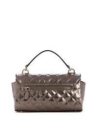 Idra Metallic Top Handle Crossbody