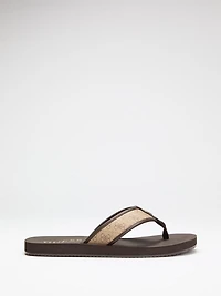Dingle triangle logo flip flop