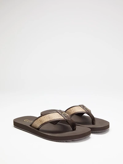 Dingle triangle logo flip flop