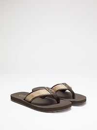 Dingle triangle logo flip flop