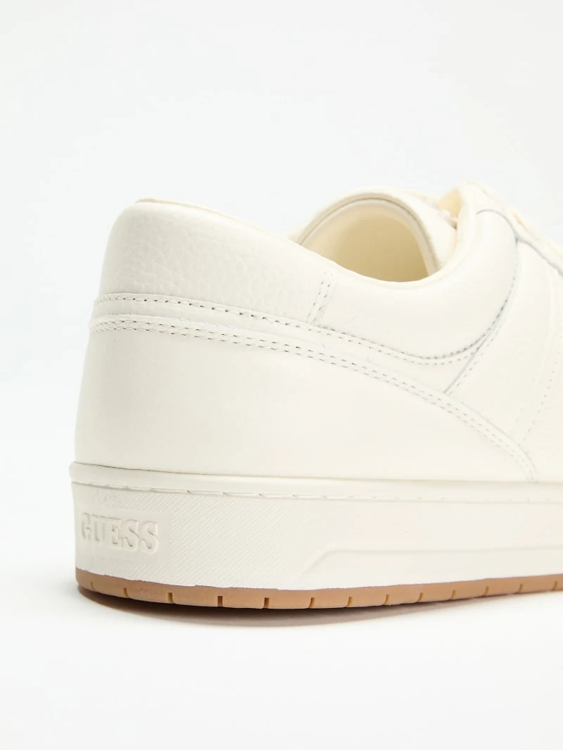 Genuine leather sneakers