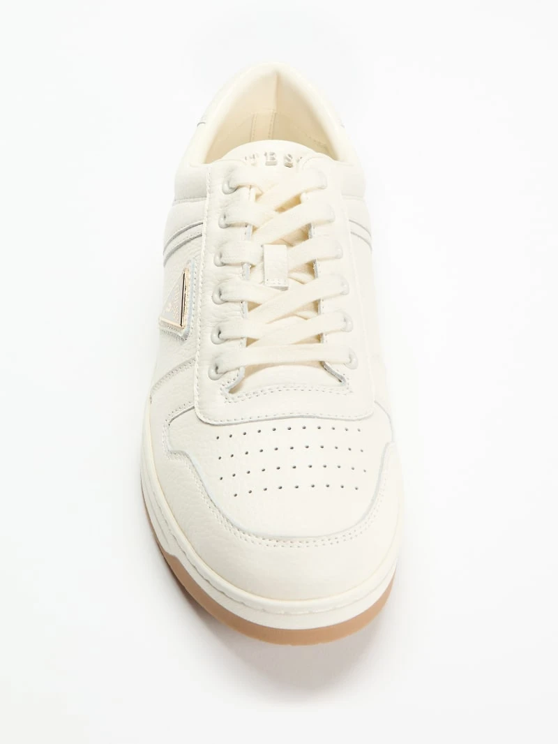 Genuine leather sneakers