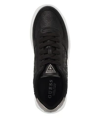 Wulfred Embossed Low-Top Sneakers