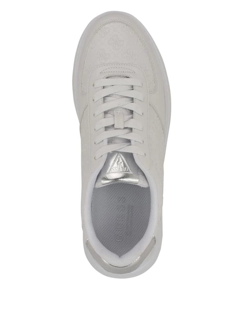Wulfred Embossed Low-Top Sneakers
