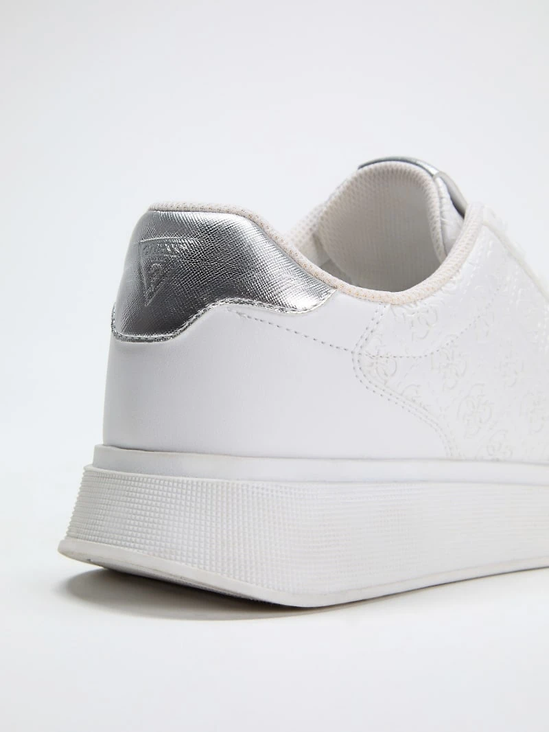 Wulfred Embossed Low-Top Sneakers