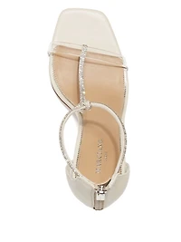 Olivia T-Strap Rhinestone Stiletto