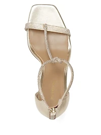 Olivia Embellished Leather Sandal