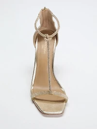 Olivia Embellished Leather Sandal