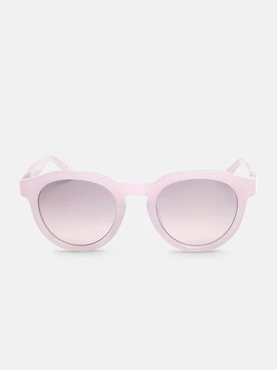 Oversized Round Plastic Sunglasses