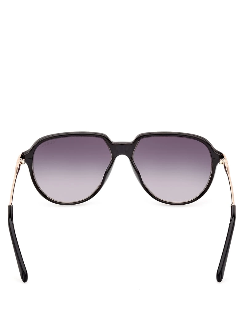 Plastic Aviator Sunglasses