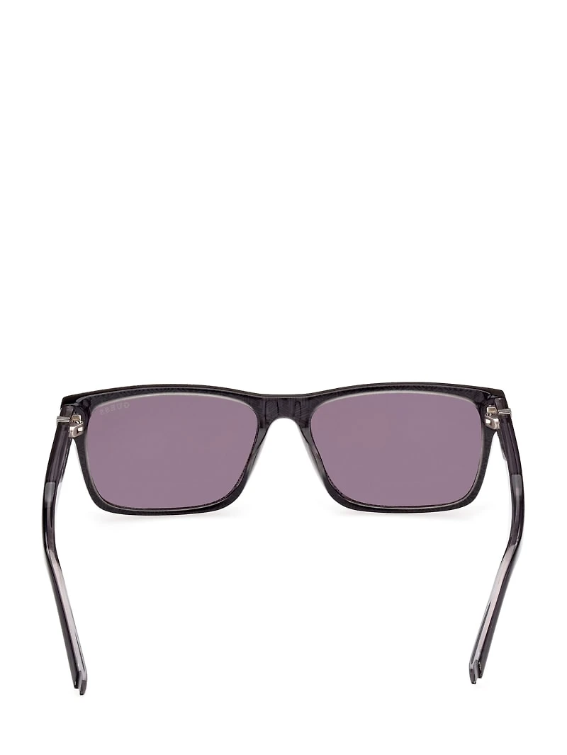 Myles Plastic Square G Cube Sunglasses
