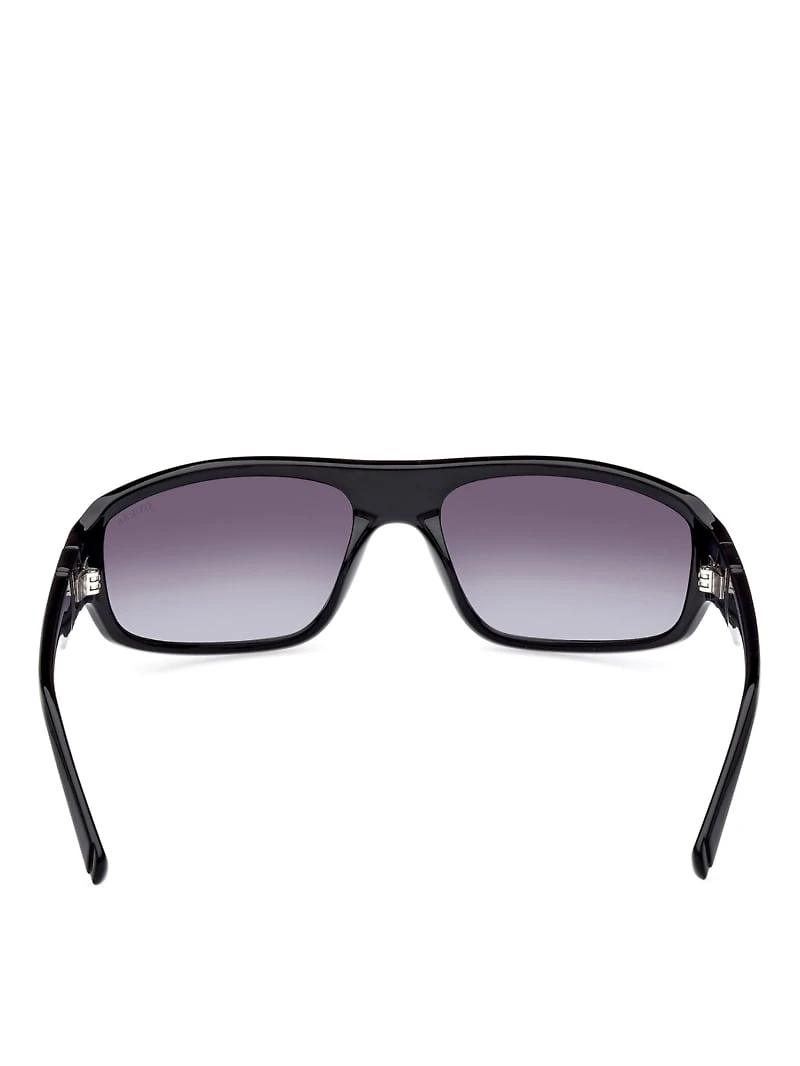 Quincy Plastic Aviator Sunglasses