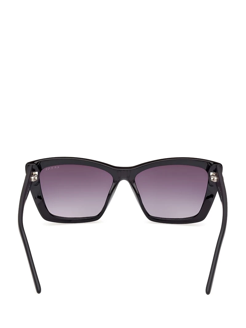 Cat-Eye Plastic Sunglasses