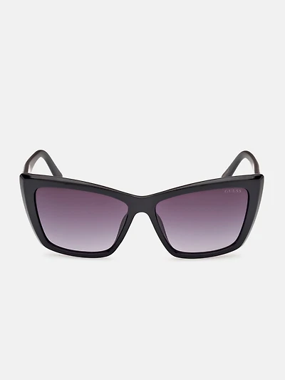 Cat-Eye Plastic Sunglasses