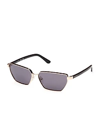 Narrow Cat-Eye Sunglasses