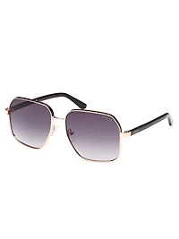 Katelyn Metal Rim Signature Sunglasses