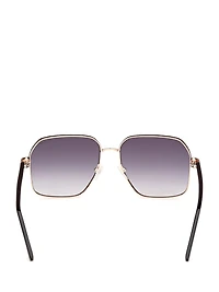 Katelyn Metal Rim Signature Sunglasses