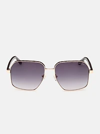Katelyn Metal Rim Signature Sunglasses