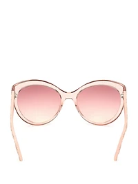 Juliette Butterfly Plastic Sunglasses