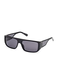 Damian Square Plastic Sunglasses