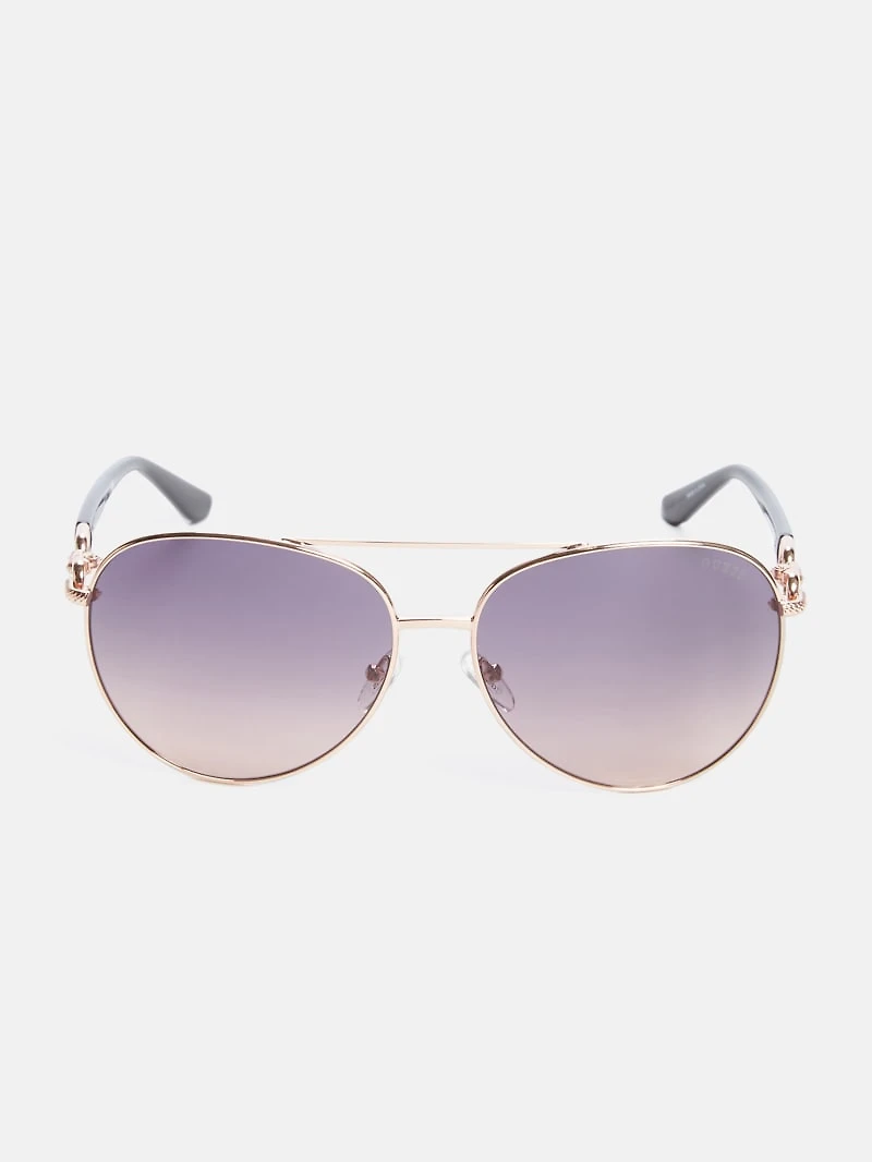Aviator Metal Sunglasses