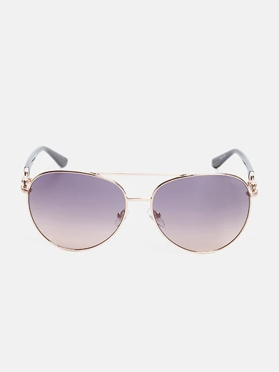 Aviator Metal Sunglasses
