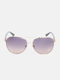 Aviator Metal Sunglasses