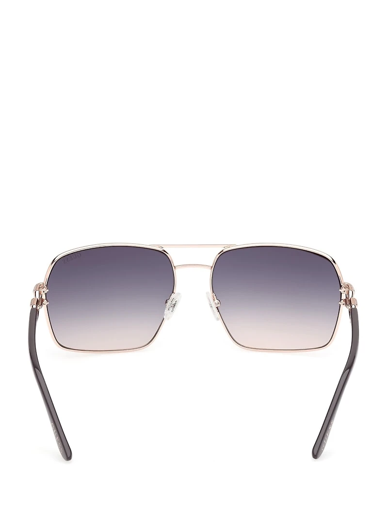 Square Metal Sunglasses
