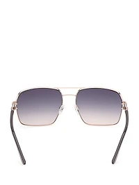 Square Metal Sunglasses