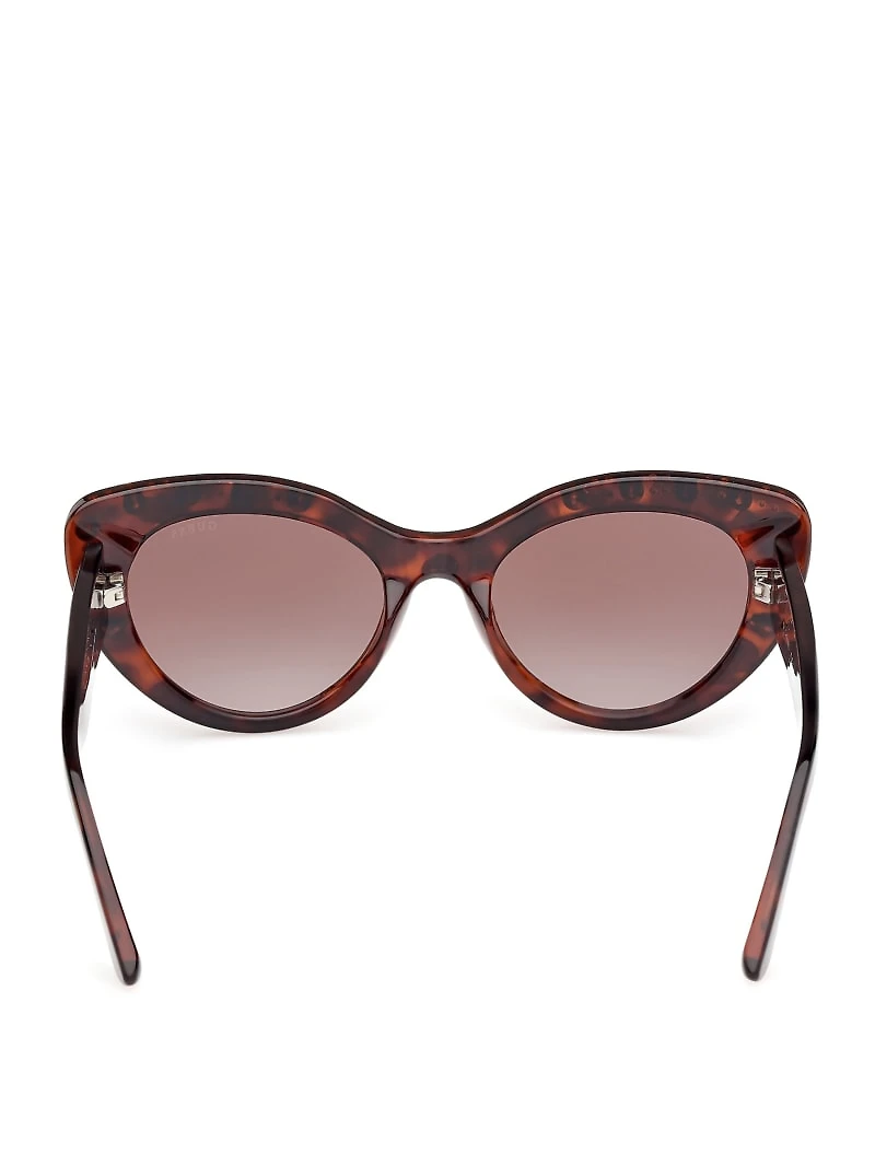 Cat-Eye Rhinestone Sunglasses