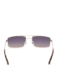 Narrow Aviator Sunglasses