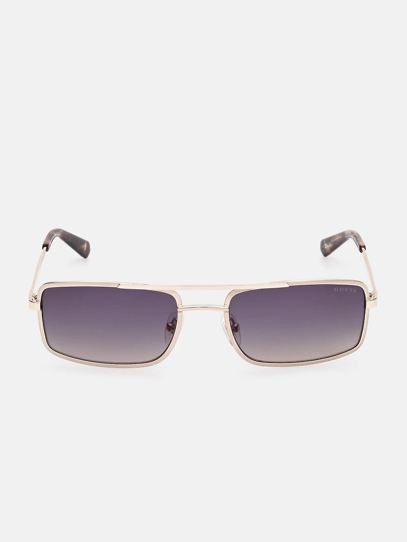 Narrow Aviator Sunglasses