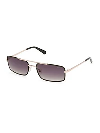 Narrow Aviator Sunglasses