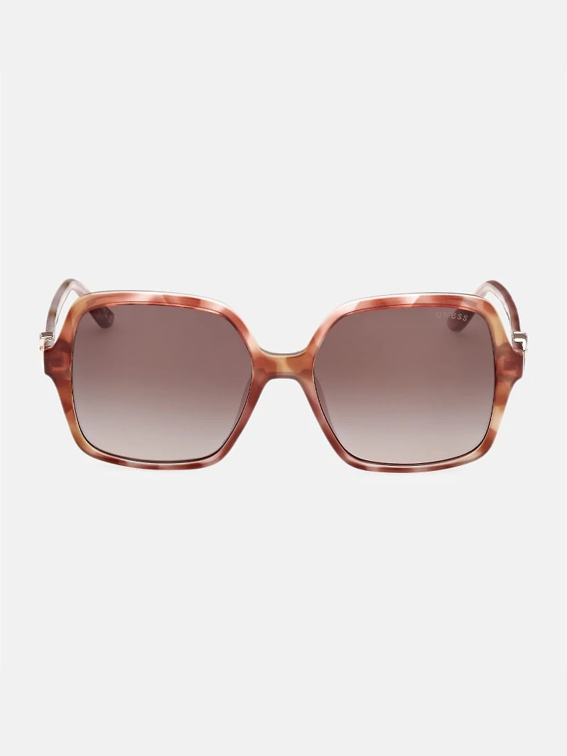 Oversized Plastic Square Sunglasses