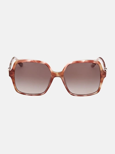 Oversized Plastic Square Sunglasses