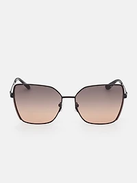 Geometric Butterfly Metal Sunglasses