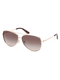 Aviator Metal Sunglasses