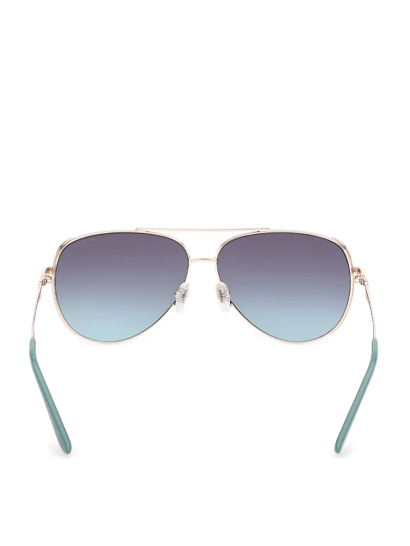 Aviator Metal Sunglasses