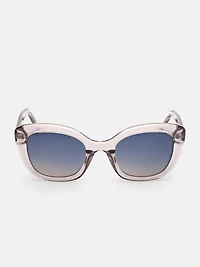 Bubble Cat-Eye Plastic Sunglasses