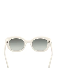 Bubble Cat-Eye Plastic Sunglasses