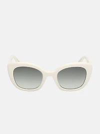 Bubble Cat-Eye Plastic Sunglasses