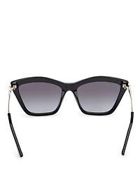 Cat-Eye Signature Plastic Sunglasses
