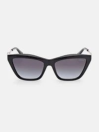 Cat-Eye Signature Plastic Sunglasses