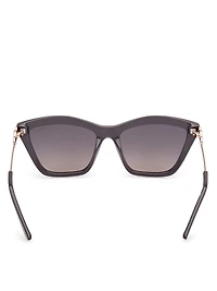 Cat-Eye Signature Plastic Sunglasses