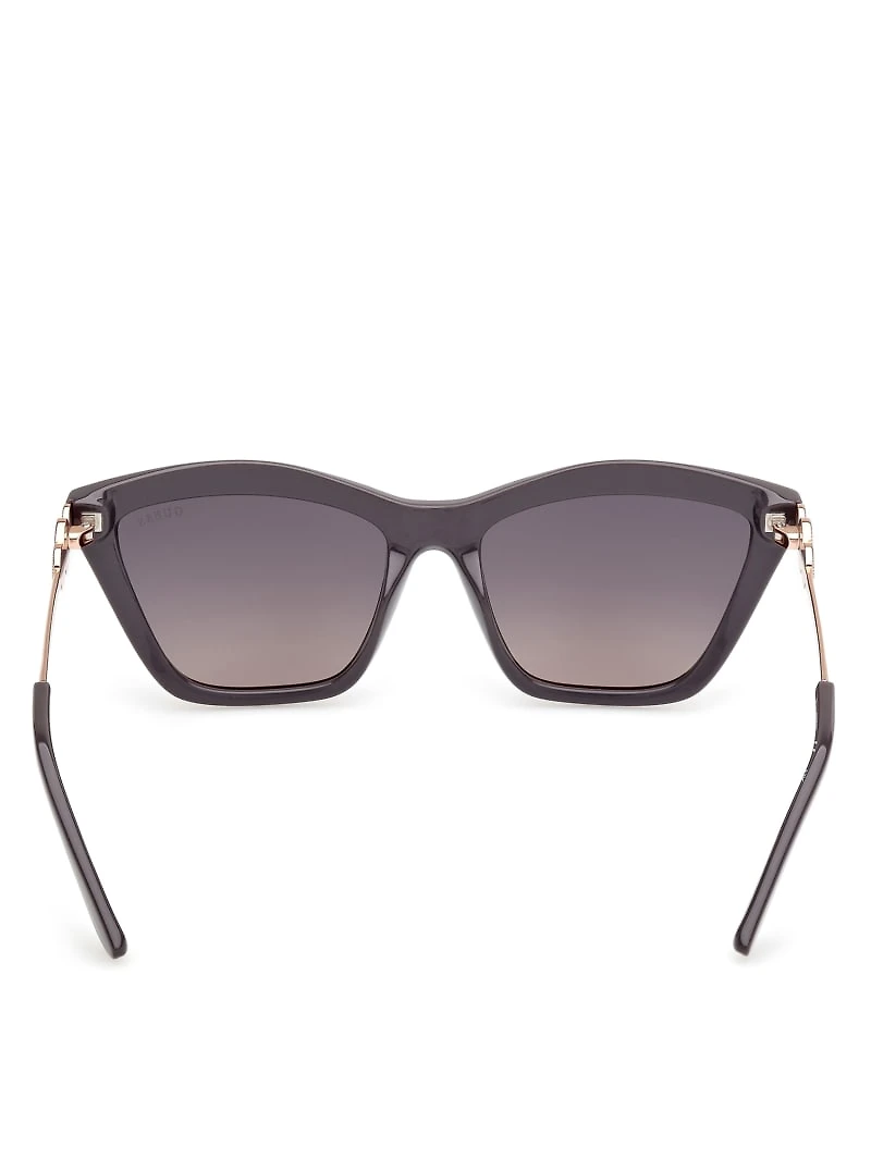 Cat-Eye Signature Plastic Sunglasses