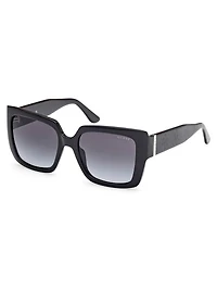Square Quattro G Plastic Sunglasses