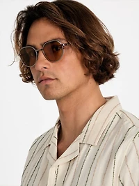 Round Metal Sunglasses