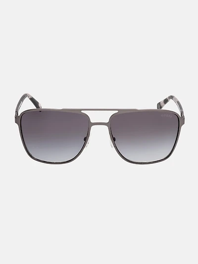 Metal Aviator Sunglasses